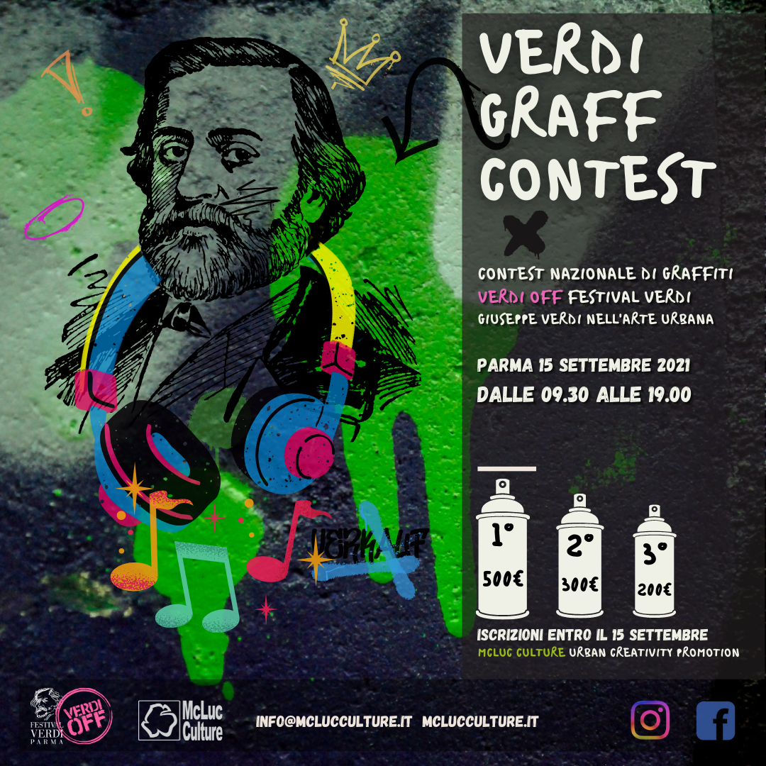 Verdi Graff 2021: Contest Nazionale di Graffiti a Parma